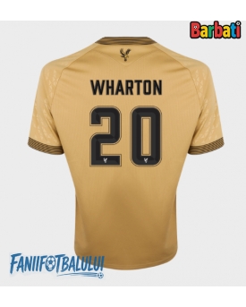 Crystal Palace Adam Wharton #20 Tricou Fotbal Replică 2025-26 Barbati Deplasare